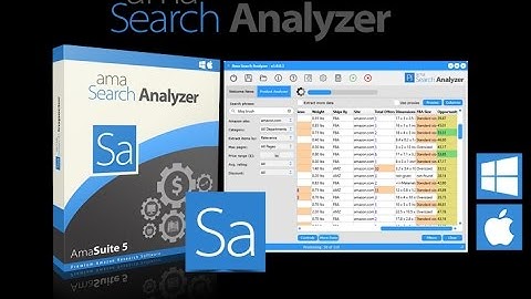 Ama Search Analyzer - Amasuite Version 5