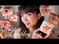 trying on crazy color contacts for the first time 👀 luonme lenses
