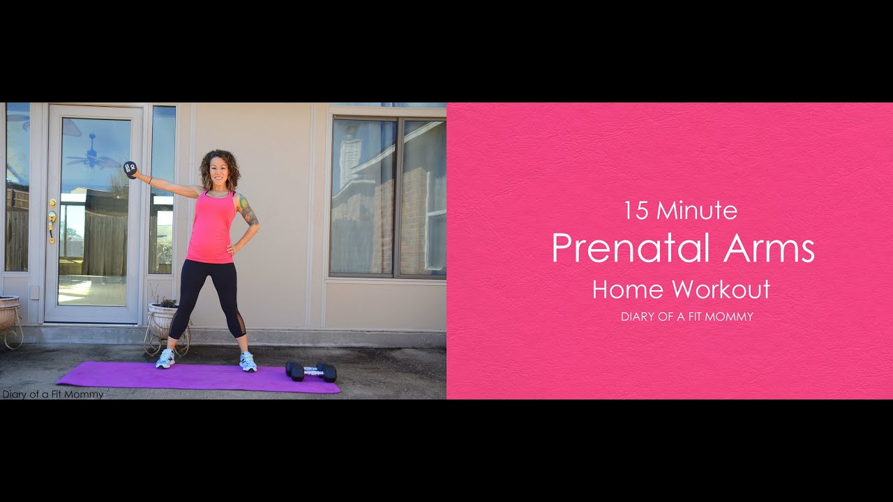 20 Minute Prenatal Arm Workout No Weights - Jivayogalive