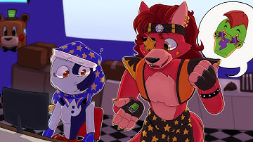 Foxy GIVES MOON A FRIEND in VRChat