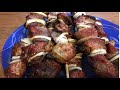 Шашлык в духовке из свинной шеи   Shish kebab in the oven from pork neckShish kebab