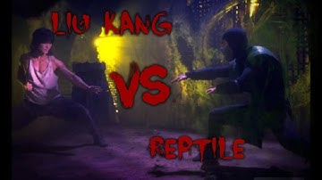 Liu Kang vs Reptile (Mortal Kombat movie)