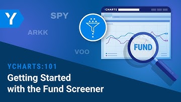 YCharts 101: Getting Started with the Fund Screener