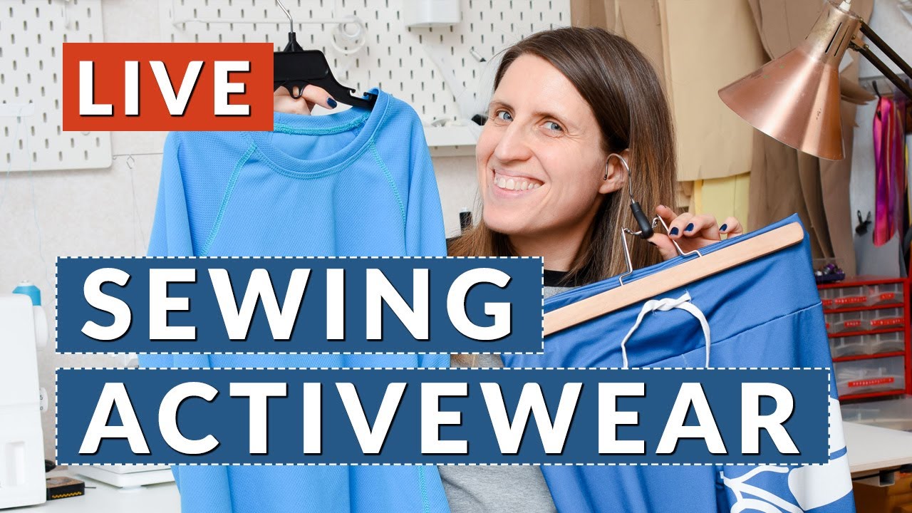 LIVE How To Sew Activewear Tips and Tricks for Professional Results YouTube