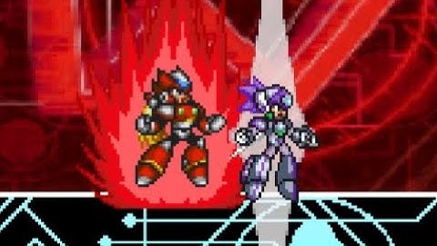 Megaman X8 Demake 16bit | Awakened Zero - white axl - Ninja Gaiden Mode