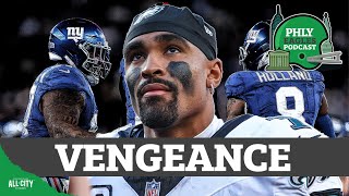 Jalen Hurts, Eagles out for QUICK REVENGE against the Giants