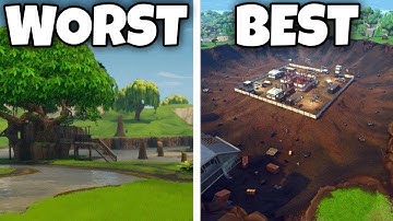 Ranking Every Chapter 1 POI... (Worst To Best)