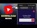 How To Download Music From YouTube As MP3 File - Step By Step in SECONDS! Mp3 Song
