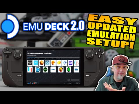 NEW EASY Emulation Setup for Steam Deck With Emudeck 2.0! How To Get Started!