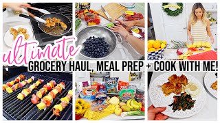 ULTIMATE COOK WITH ME 2020! EASY MEAL PREP + GROCERY HAUL 2020 @BriannaK Homemaking