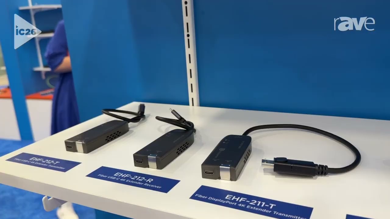 InfoComm 2026: Covid Exhibits EHF Fiber Extenders
