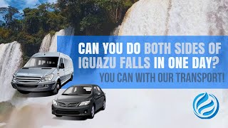 Can you do both sides of Iguazu falls in one day? | How our transport makes it possible!