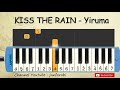 not pianika kiss the rain - yiruma - tutorial belajar pianika