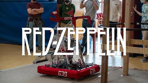 Code Red Robotics Team 639 2022 Robot Reveal: "Red Zeppelin"