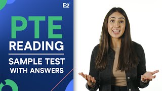 PTE Reading - PTE Sample Test &amp; Practice with Answers