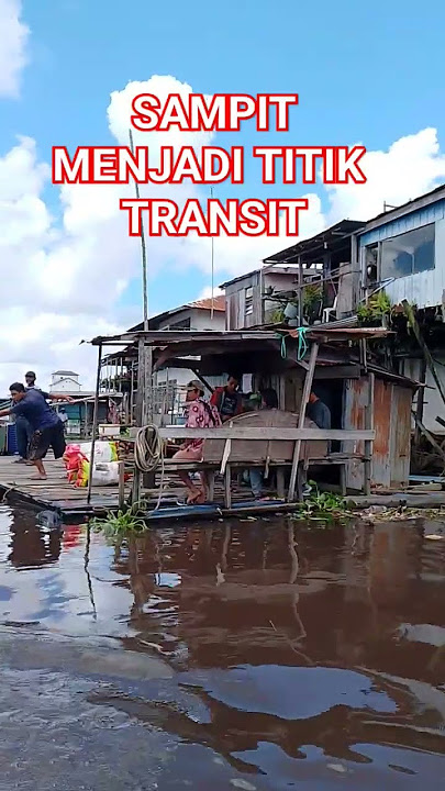 SAMPIT MENJADI TITIK AWAL TRANSIT #sampit #shortvideo #youtubeshorts #palangkaraya #shorts #kampung