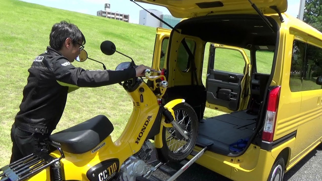 ホンダ新型n Vanにcb1300sfを積んでみた Style Fun Youtube