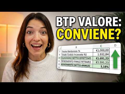 Video BTP Valore Ottobre 2026: Quanto guadagno se investo 10000 euro o 50000 euro?
