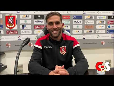 Gs Tv - intervista a Filippo Moscati dopo Alessandria Us Grosseto 0 a 1 - bis