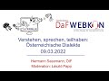 DaFWEBKON 2022: ÖIF: Verstehen, sprechen, teilhaben: Österreichische Dialekte