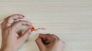 Fancy crystal earring design| Diy crystal &amp; beads earring making at home|Diy accessories making 2023