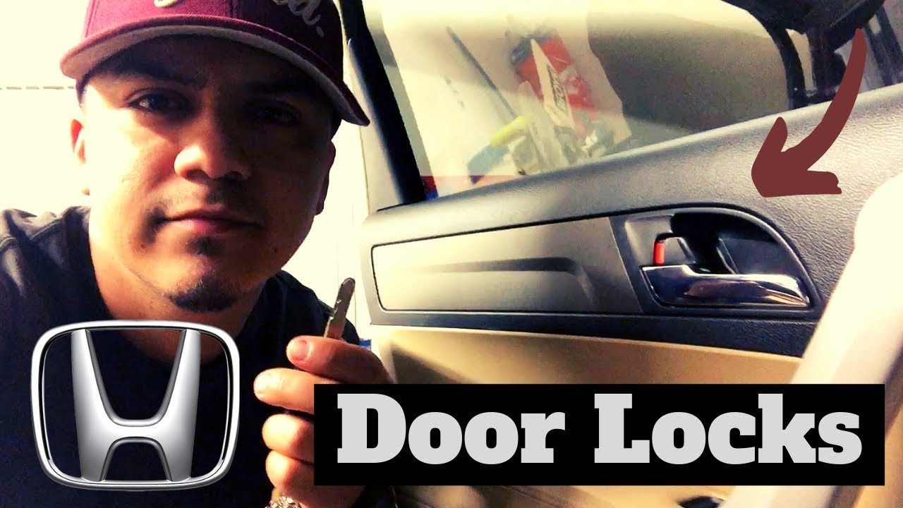 Honda CRV common door lock problems - YouTube