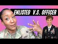 PROS and CONS OF ENLISTED V.S. OFFICER IN THE US ARMY | Should I join as enlisted or officer? Eps.1