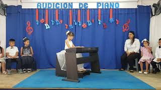 MANUELA  TENORIO  - Tema: Paw patrol - Audición final de piano Grado 2° 1