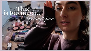 Project Pan: Makeup (10 years worth of makeup!)
