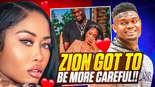 Zion Williamson Is About To Be A Dad Moriah Mills Is Upset