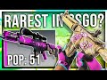 WHICH IS THE RAREST SKIN IN CS:GO? (ONLY 51 EXIST)