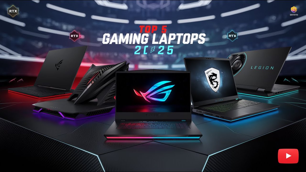 Top 5 Best Gaming Laptops in 2025 - YouTube