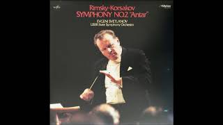 Rimsky-Korsakov : Antar, Symphonic Suite Op. 9 (third version) (1868 rev. 1875/1897)