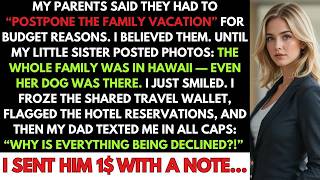 My Parents Said They Had To “Postpone The Family Trip” For Budget Reasons I Believed Them But...