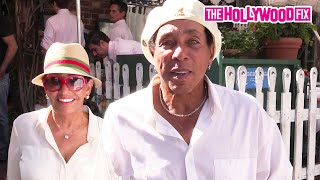 Smokey Robinson & His Wife Frances Glandney Speak On His Rock & Roll Hall Of Fame Exhibit At The Ivy