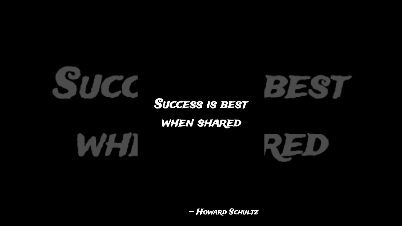 🎬 Howard Schultz: 40-Second Success Story | 