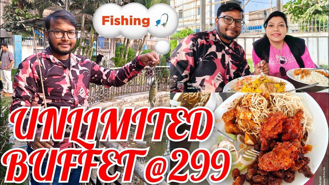 Just ₹299! Unlimited Non-Veg Buffet, Free Fishing | North Kolkata Hidden Food Spot Kaviar Restaurant