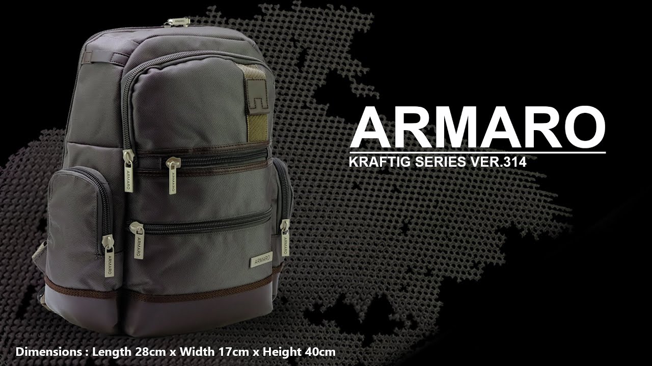 ARMARO BAGS - Kraftig Series Ver.314 - Exclusive Business Bag - Commercial Video