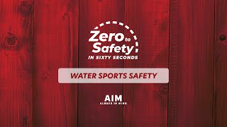 Celebrity Zero to Safety in Sixty Seconds: Water Sports Safety Wealth