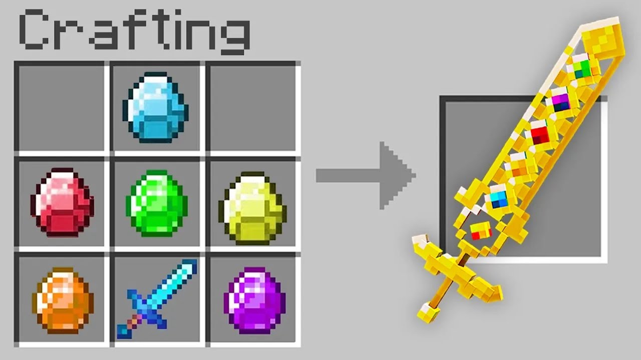 Minecraft aber, ich kann die INFINITY WERKZEUGE Craften