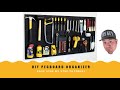 Build and Mount a Pegboard Organizer
