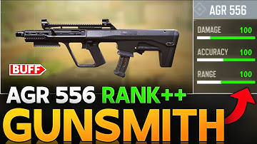 HEAVY BUFF AGR 556 BEST RANK GUNSMITH IN CALL OF DUTY | AGR 556 BEST BUILD COD MOBILE |