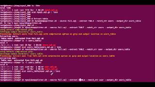 mysqldumpsplitter - extract or split mysql database / table from mysqldump Content