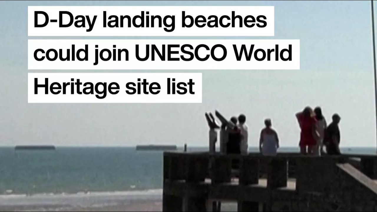France's D-Day landing beaches could become a UNESCO World Heritage site in July • FRANCE 24