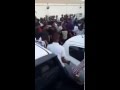 الفنان احمد الصادق و ساعة خروجو من صالة الفروسية 