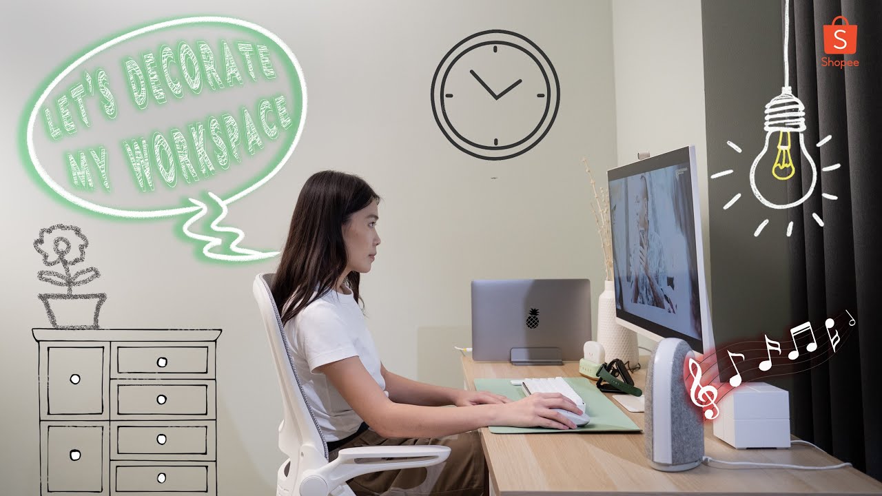 🧑‍💻 My Lo-Fi Work Space Makeover | WFH Edition | Shopee Lo-Fi Lifestyle