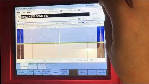 Korg Kronos Tutorial: Record time signature and tempo changes in a song