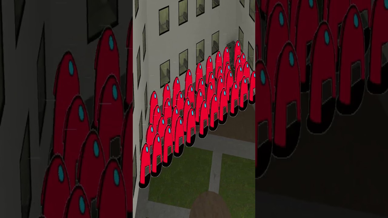 Scary Amogus Chase me in Liminal Hotel Gmod Nextbot