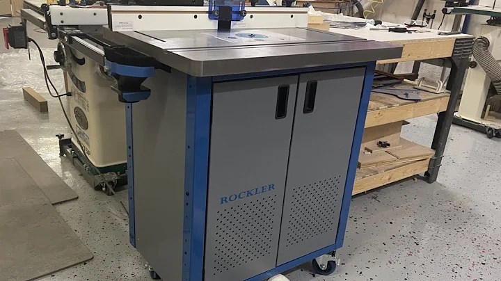 Rockler Ultimate Router Table Cabinet Assembly