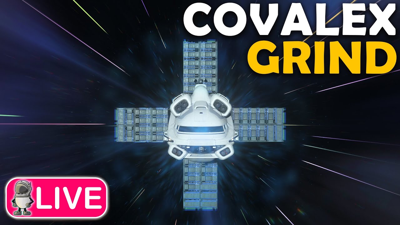 More Covalex Rep Grinding - Star Citizen LIVE (4K)